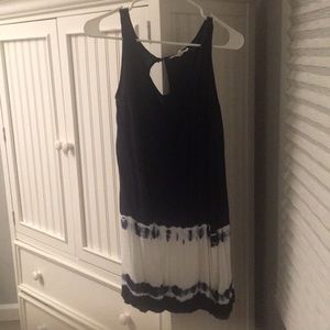 BB Dakota Blue tie die dress